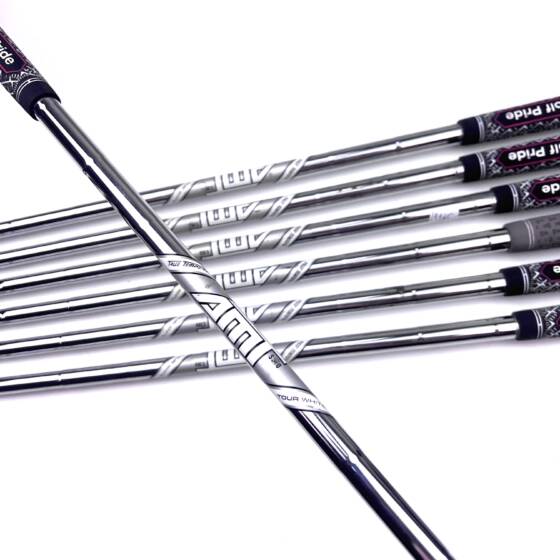 Titleist T100 2019 Irons / 4-PW / AMT White S300 Stiff Flex