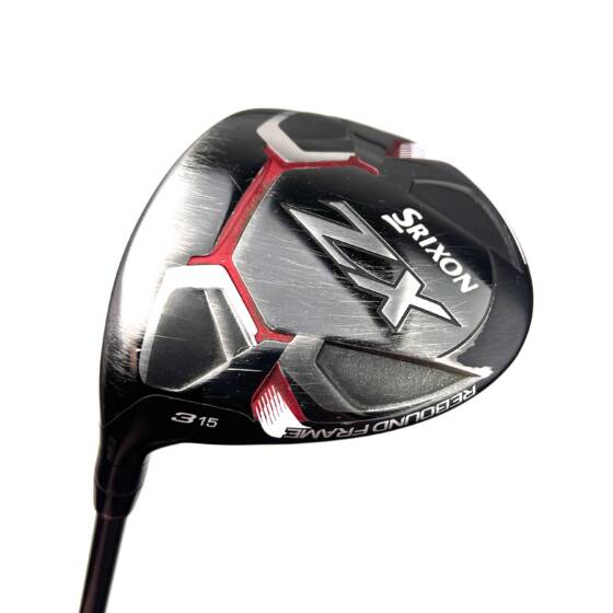 Left Handed Srixon ZX 3 Wood / 15 Degree / Evenflow Riptide Stiff Flex