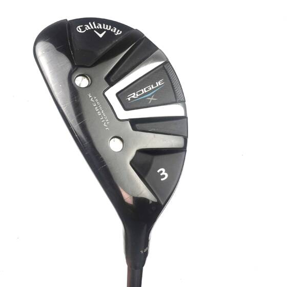 Left Handed Callaway Rogue X 3 Hybrid / 18 Degree / Aldila Synergy Stiff Flex