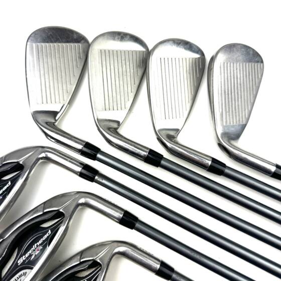 Callaway Steelhead XR Irons / 4-PW / OZIK Program F15 60 Regular Flex