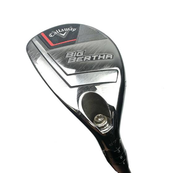 Left Handed Callaway Big Bertha 2023 6 Hybrid / 27 Degree / Hzrdus CB Stiff Flex