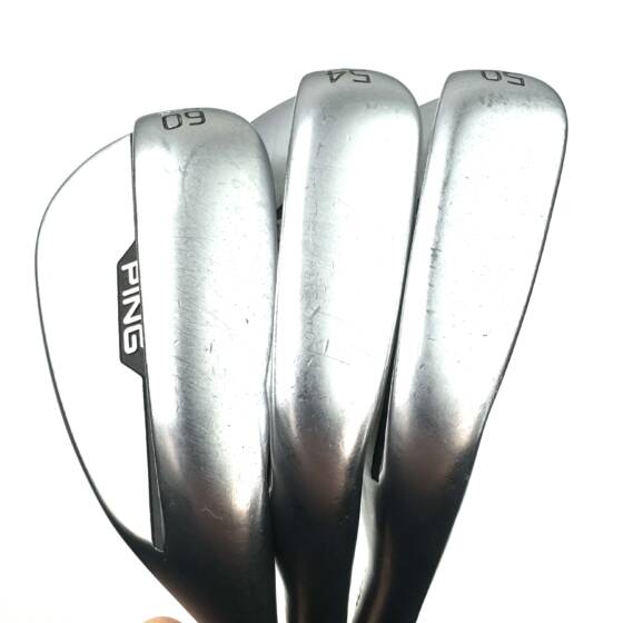 Ping S159 Wedge Set / 50, 54, 60 Degree / KBS Tour 110 Regular Flex
