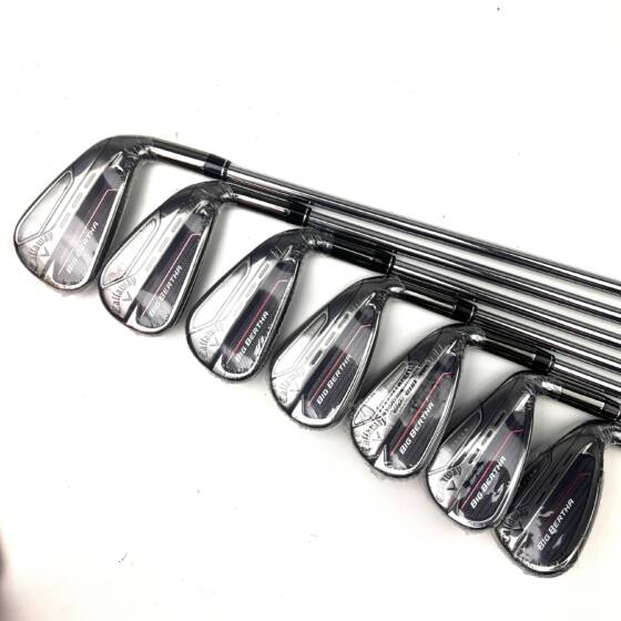 New Callaway Big Bertha 2023 Irons / 5-SW / Elevate MPH 85 Regular Flex