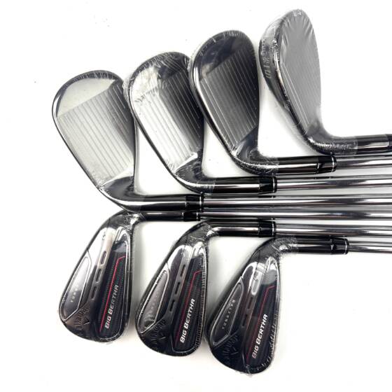 New Callaway Big Bertha 2023 Irons / 5-SW / Elevate MPH 85 Regular Flex