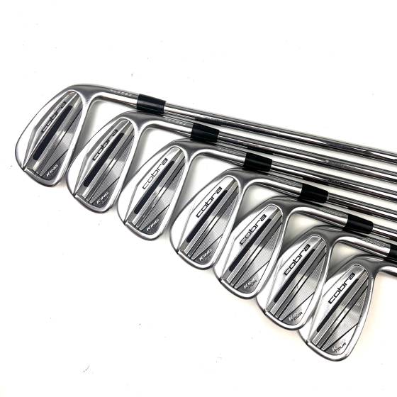 Cobra King Tour 2023 Irons / 4-PW / KBS $-Taper 120 Stiff Flex