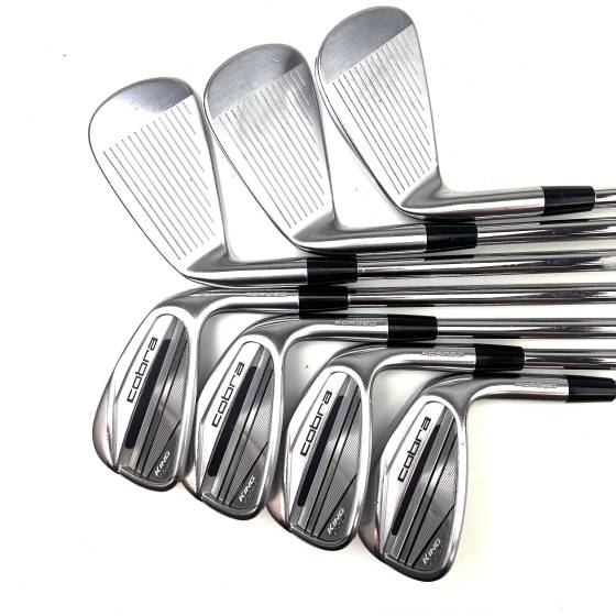 Cobra King Tour 2023 Irons / 4-PW / KBS $-Taper 120 Stiff Flex