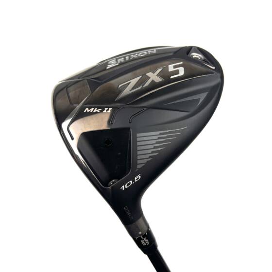 Left Handed Srixon ZX5 MKII Driver / 10.5 Degree / HZRDUS Stiff Flex