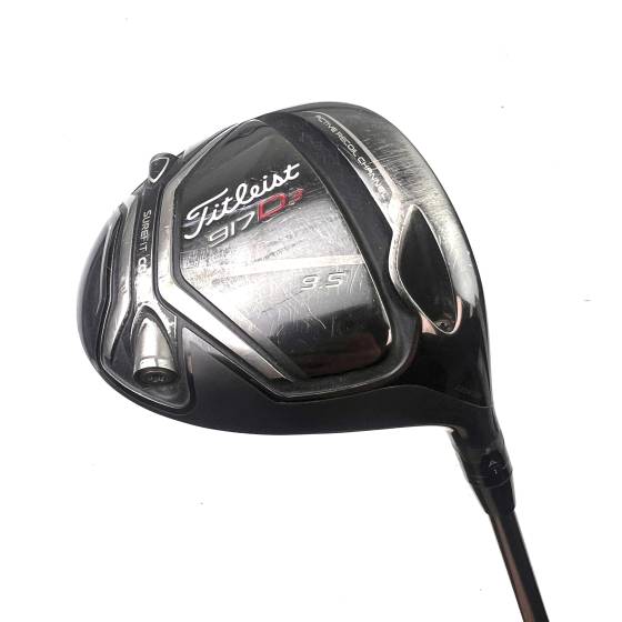Titleist 917 D3 Driver / 9.5 Degree / Rogue Max 65 Stiff Flex