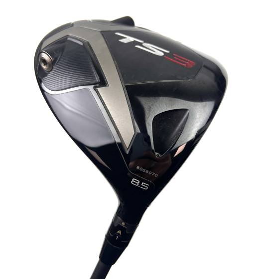 Titleist TS3 Driver / 8.5 Degree / HZRDUS Smoke Stiff Flex