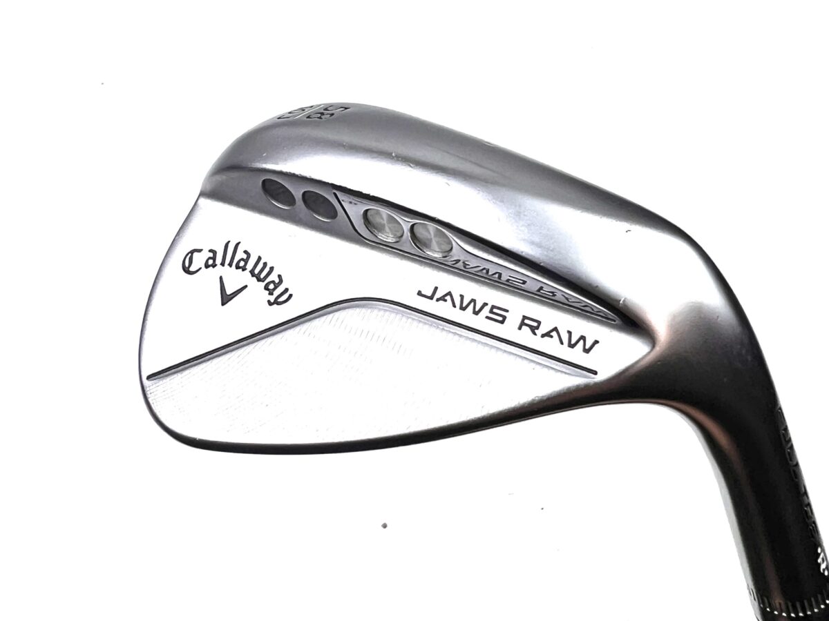 Callaway Jaws Raw Full Toe Lob Wedge / 58 Degree / Dynamic Gold
