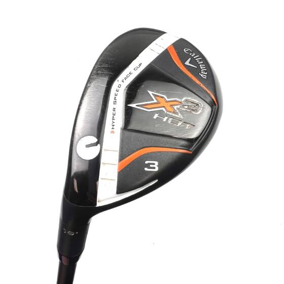 Left Handed Callaway X2 Hot 3 Hybrid / 19 Degree / Callaway X2 Hot 60 Regular Flex