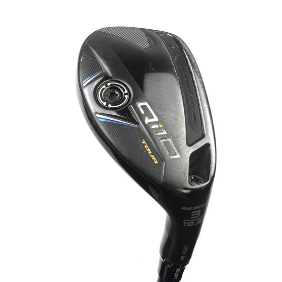 Taylormade QI10 Tour 3 Hybrid / 19.5 Degree / Hzrdus RDX Smoke Stiff Flex
