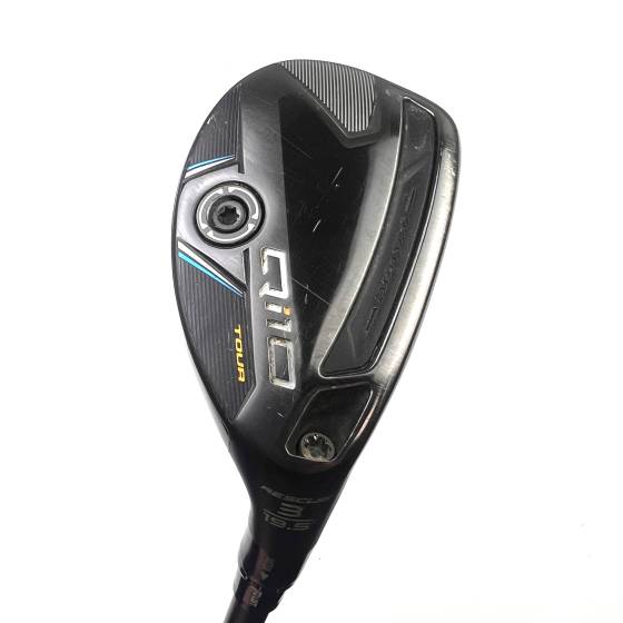 Taylormade QI10 Tour 3 Hybrid / 19.5 Degree / Hzrdus RDX Smoke Stiff Flex