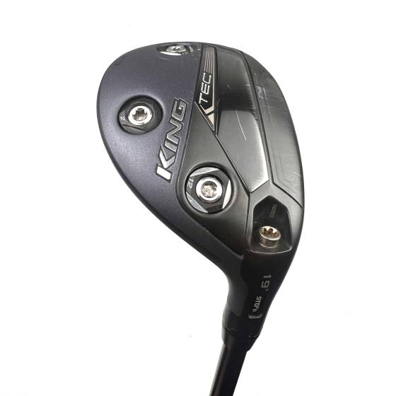 Cobra King Tec 2021 3 Hybrid / 19 Degree / KBS PGI Players 75 Regular Flex