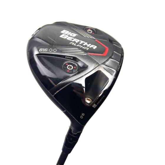 Callaway Big Bertha Alpha 815 DBD Driver / 9 Degree / Rogue 110 MSI 60 Stiff Flex
