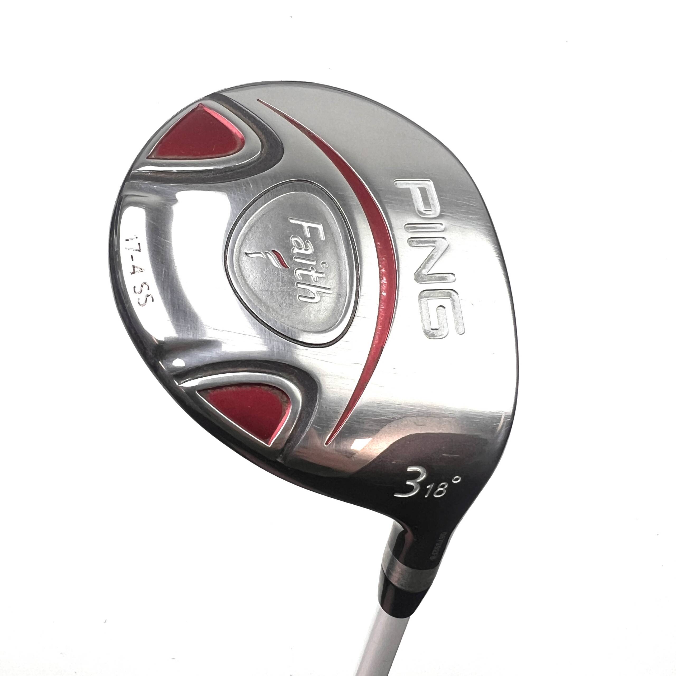 Ping Faith 3 Wood / 18 Degree / ULT 200 Ultra Light Ladies Flex