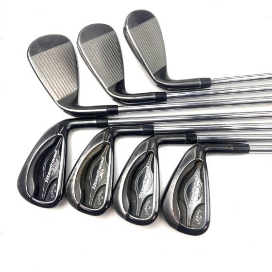 Callaway Steelhead XR Pro Irons / 4-PW / KBS Tour Regular Flex