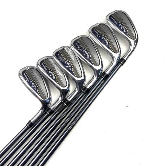 Callaway Paradym X Irons / 6-AW / Recoil Dart 75 Regular Flex