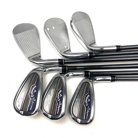 Callaway Paradym X Irons / 6-AW / Recoil Dart 75 Regular Flex