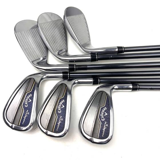 Callaway Paradym X Irons / 6-AW / Recoil Dart 75 Regular Flex