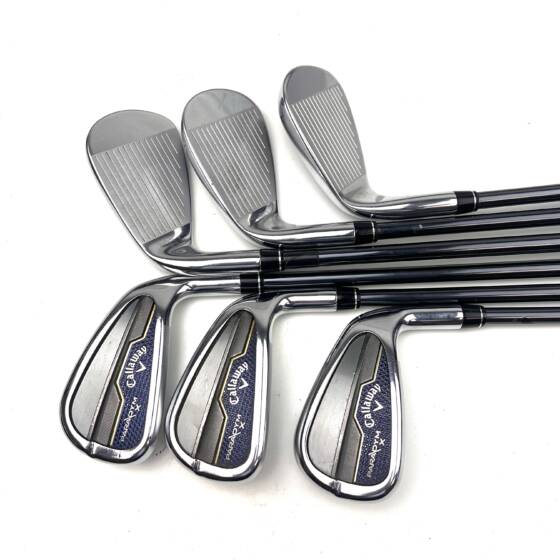 Callaway Paradym X Irons / 6-AW / Recoil Dart 75 Regular Flex