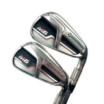 Taylormade M6 Irons / 4-PW / KBS Tour Stiff Flex