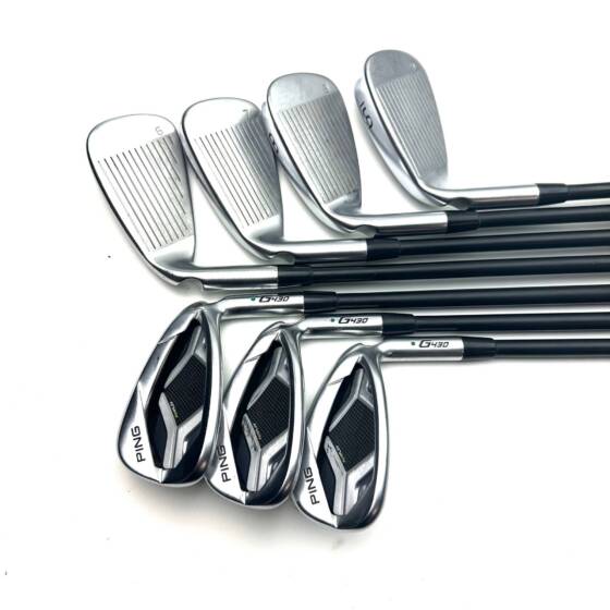 Ping G430 Irons / 6-PW + 45 + 50 / Alta CB AWT Senior Flex