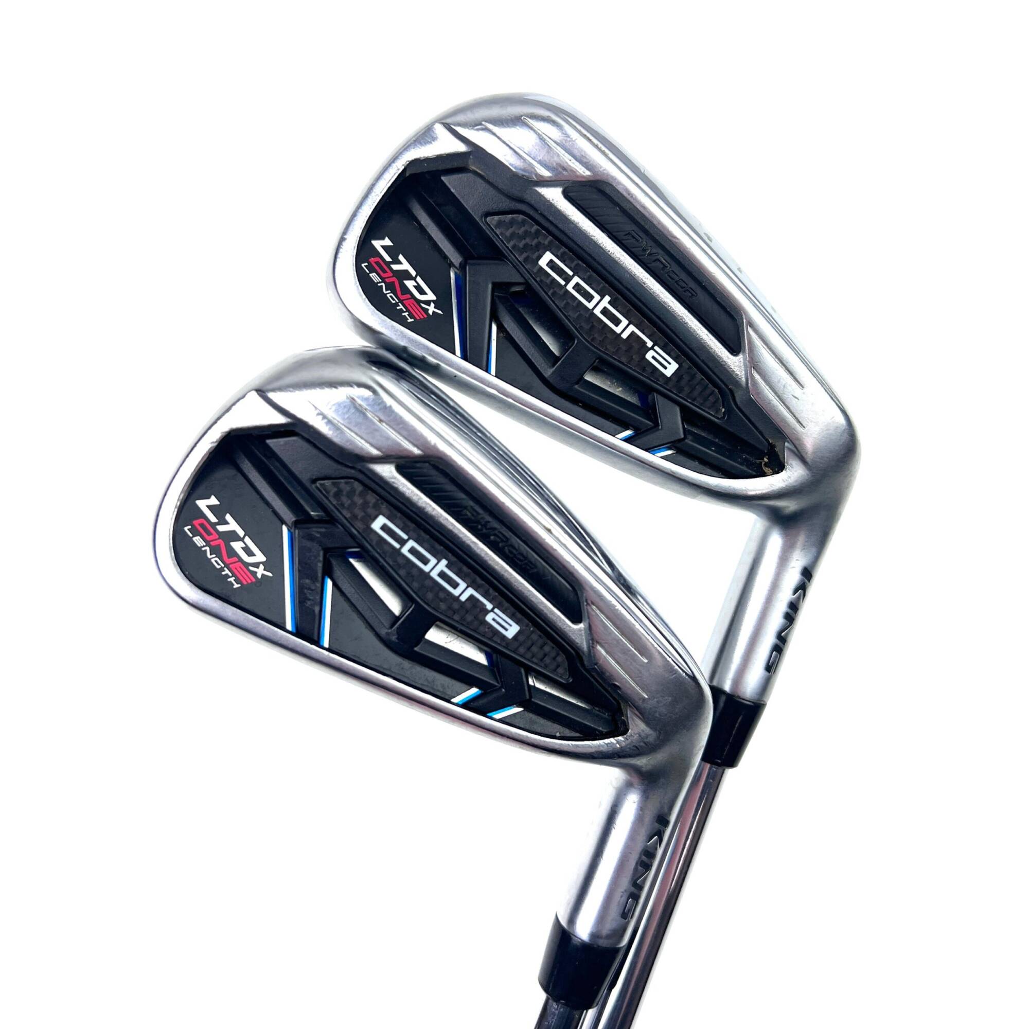 Cobra LTDx One Length Irons / 5-PW / KBS $-Taper 120 Stiff Fex