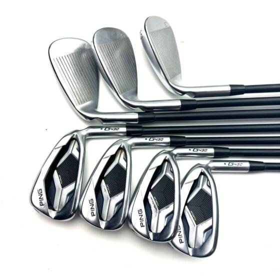 Ping G430 Irons / 6-PW + 45 + 50 / Alta CB AWT Senior Flex