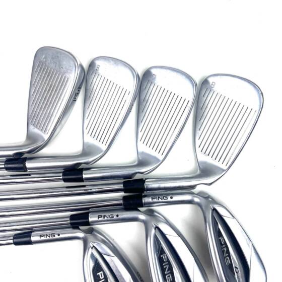 Left Handed Ping G425 Irons / 5-UW / KBS Tour 120 Stiff Flex