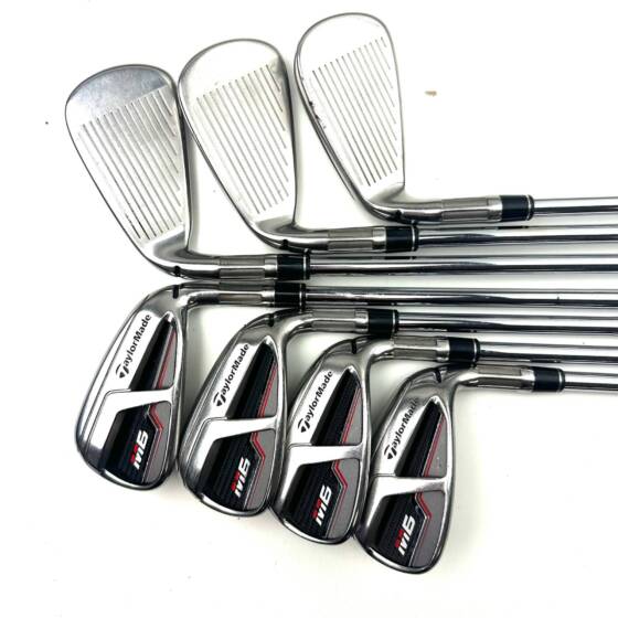 Taylormade M6 Irons / 4-PW / KBS Tour Stiff Flex