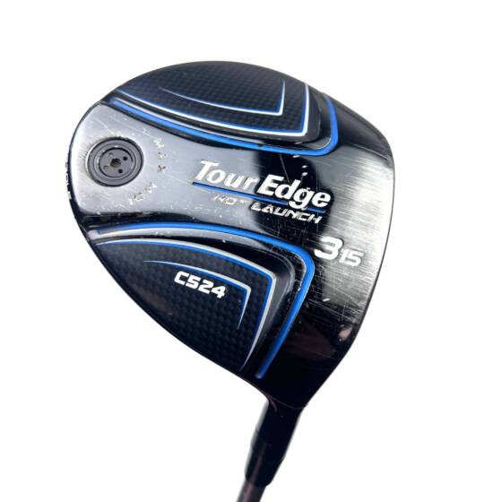 Tour Edge C524 3 Wood / 15 Degree / Aldila Ascent 55 Stiff Flex