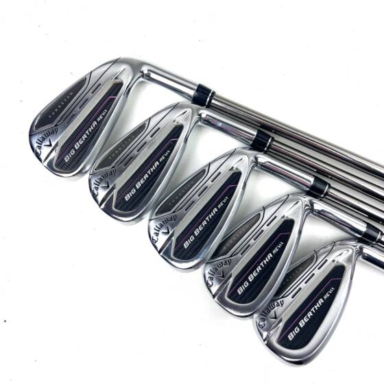 Callaway Big Bertha Reva 2023 Irons / 7-SW / RCH 45 Ladies Flex