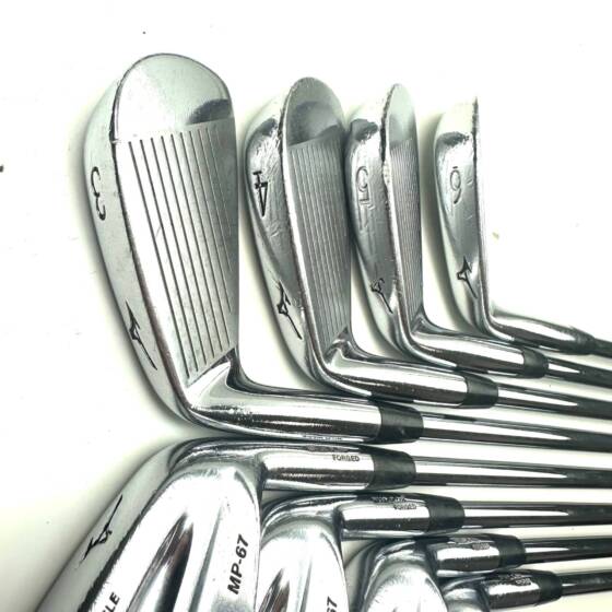 Mizuno MP-67 Irons / 3-PW / Dynamic Gold S300 Stiff Flex