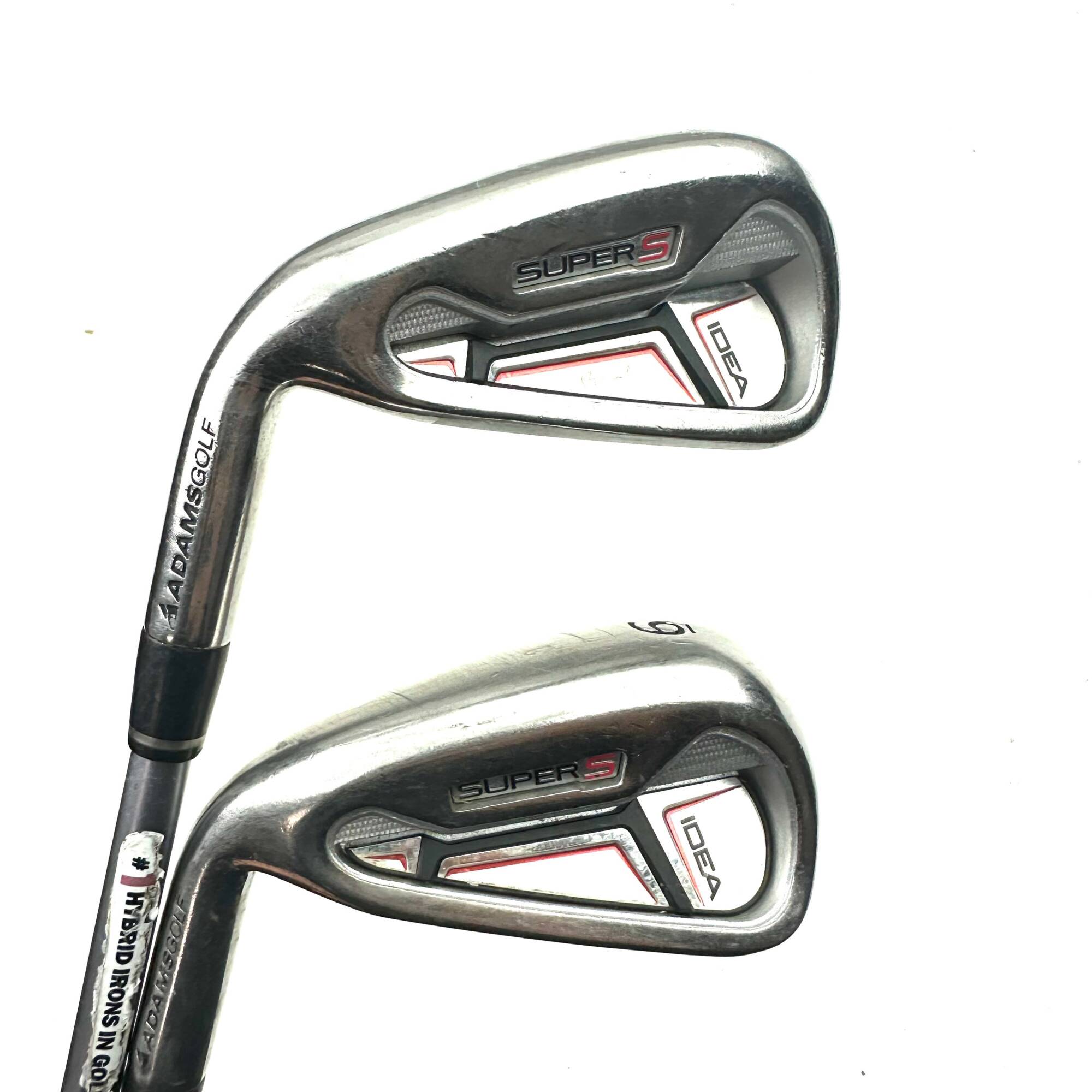 Left Handed Adams Idea Super S Irons / 5-PW / Matrix Kujoh 85 Regular Flex