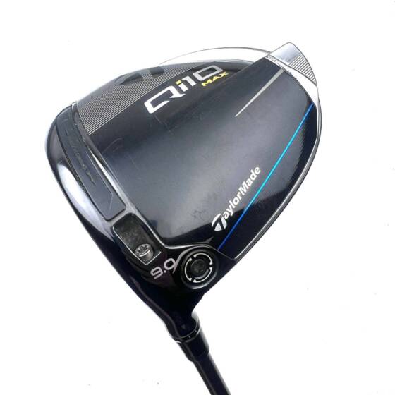 Left Handed Taylormade QI10 Max Driver / 9 Degree / Diamana T+60 Stiff Flex