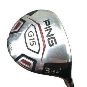 Ping G15 3 Wood / 15.5 Degree / Serrano 75 Stiff Flex