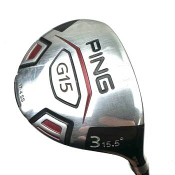 Ping G15 3 Wood / 15.5 Degree / Serrano 75 Stiff Flex