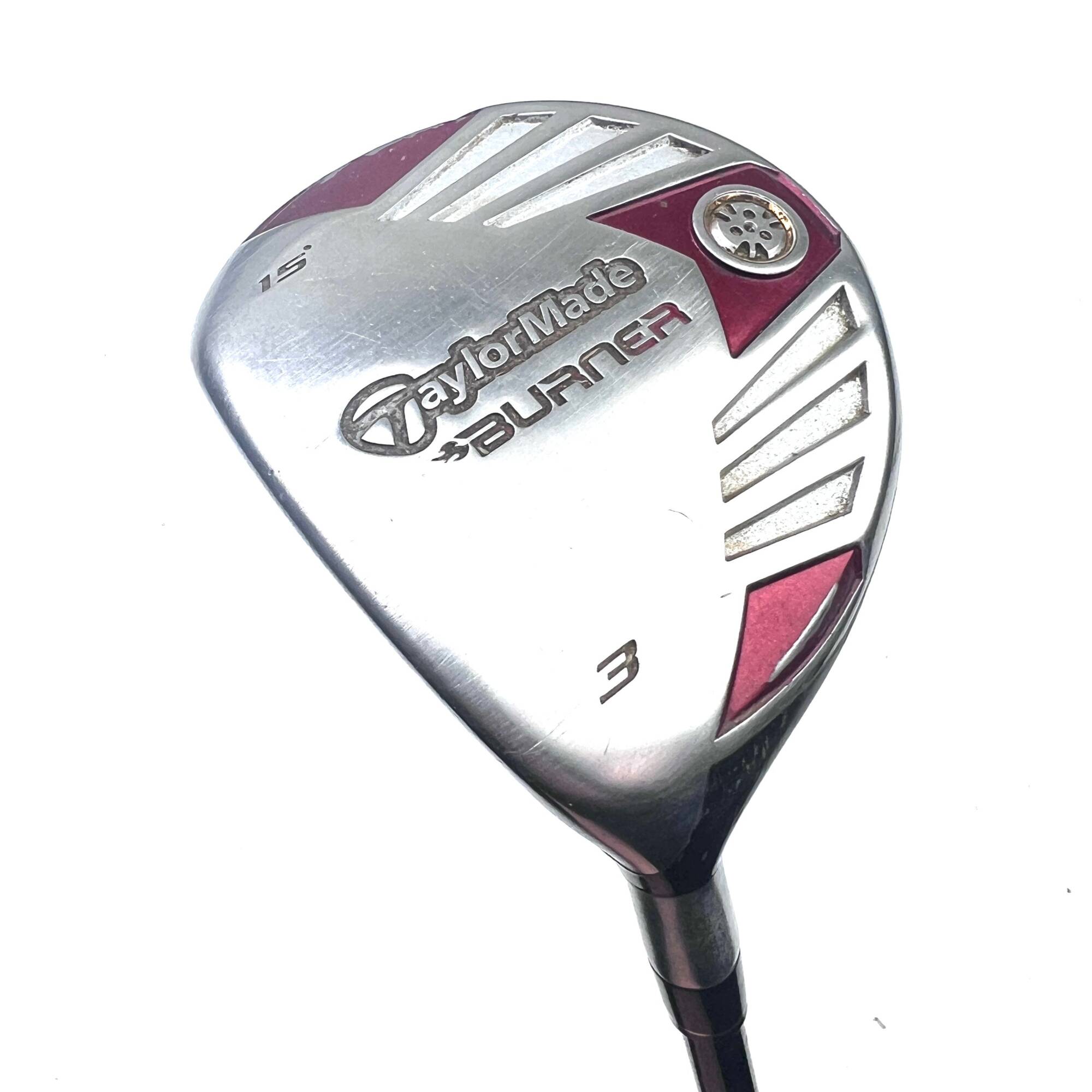 Left Handed Taylormade Burner 2007 3 Wood / 15 Degree / Taylormade Burner Superfast Regular Flex