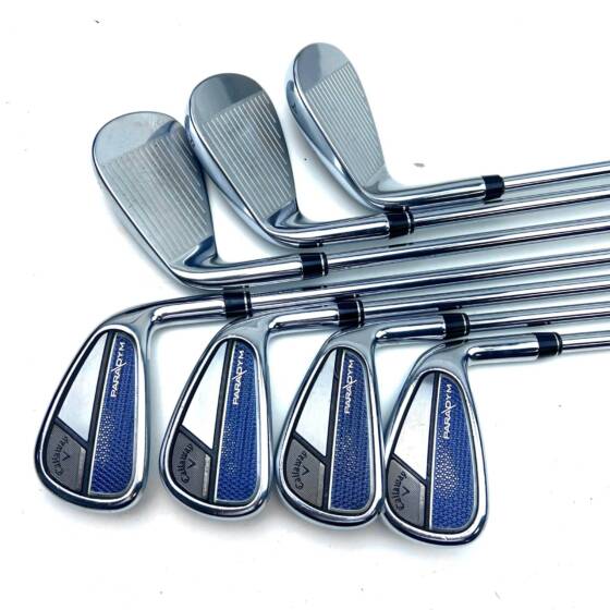 Callaway Paradym Irons / 5-PW+AW / Elevate MPH 95 Regular Flex