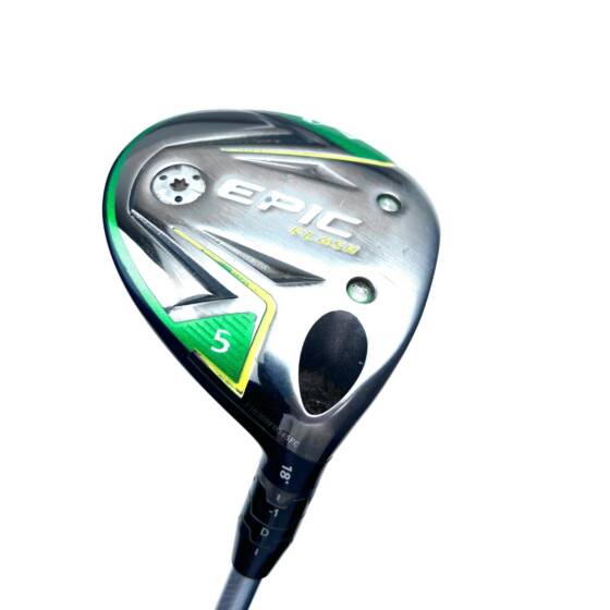 Callaway Epic Flash 5 Wood / 18 Degree / Evenflow Green Regular Flex
