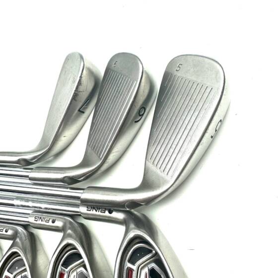Left Handed Ping G15 Irons / 5-SW / AWT Regular Flex