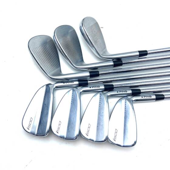 Ping I500 Irons / 5-PW+UW / Dynamic Gold 115 S300 Stiff Flex
