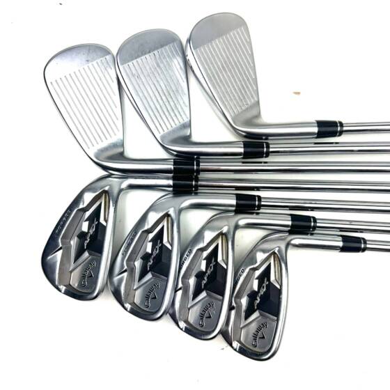 Callaway Apex CF19 Irons / 4-PW / KBS Tour Regular Flex