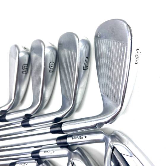 Left Handed Ping G425 Irons / 5-UW / KBS Tour 120 Stiff Flex