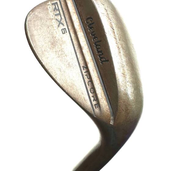 Cleveland RTX6 Zipcore Tour Rack Lob Wedge / 58 Degree / Dynamic Gold Spinner Tour Issue Wedge Flex