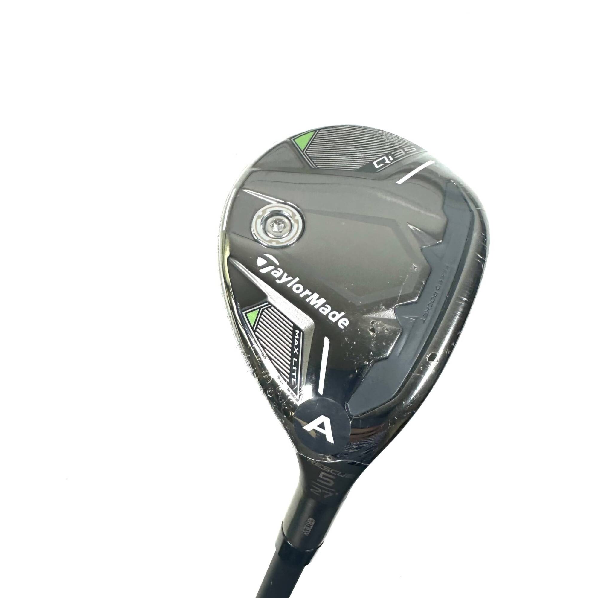 New Taylormade QI35 Max Lite 5 Hybrid / 27 Degree / Vanquish Senior Flex
