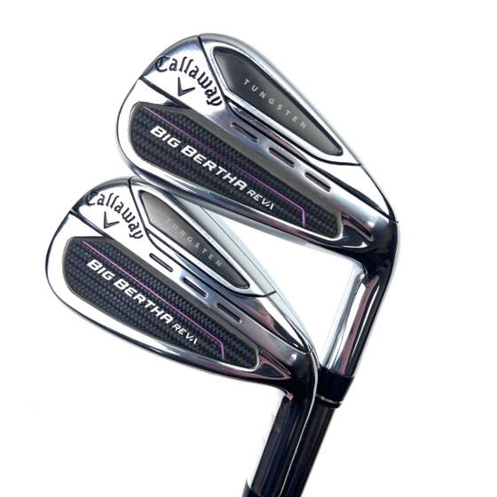 Callaway Big Bertha Reva 2023 Irons / 7-SW / RCH 45 Ladies Flex