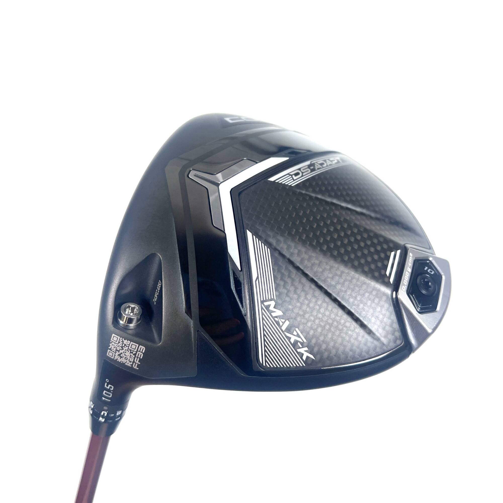 Left Handed Cobra DS-Adapt Max-K Driver / 10.5 Degree / Denali Red 50 Regular Flex