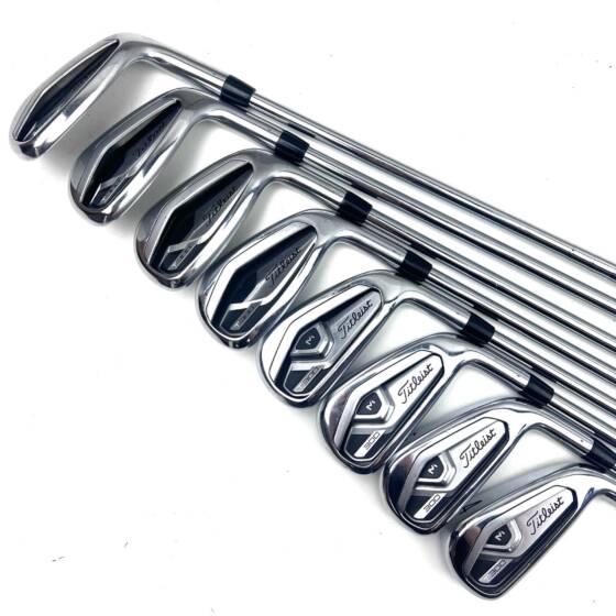 Titleist T300 2021 Irons / 4-PW+53 / AMT Black S300 Stiff Flex